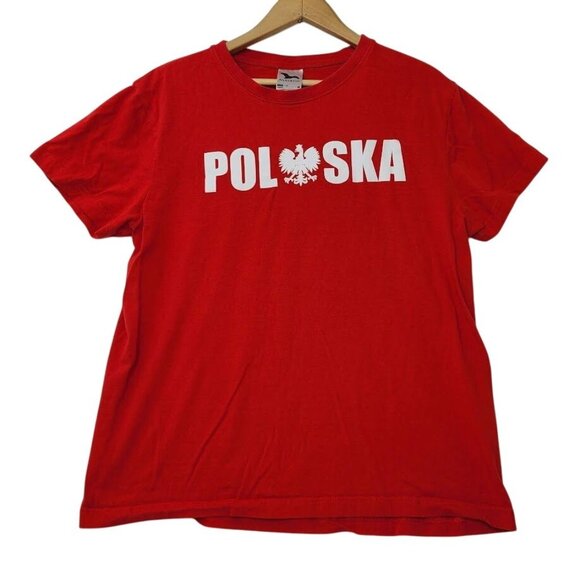Malfini Other - Malfini T-Shirt Polska Facon Bird Crest Red Poland #7 Oliver Size M